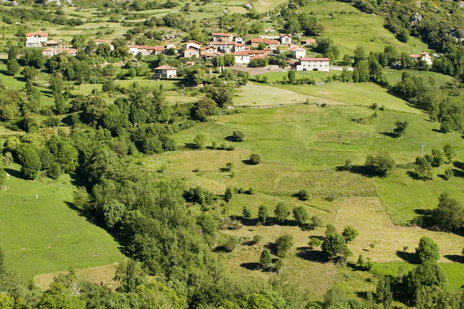 A mountain village in Liebana, Cantabria